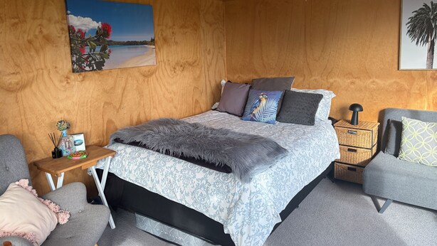 Unclassified image, 1 of 9, button - Fully Fenced Family Bach - 3 Pods - Dog Friendly - Waiotahe (Waiotahe)
