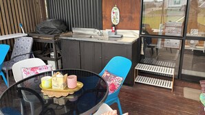Unclassified image, 4 of 9, button - Fully Fenced Family Bach - 3 Pods - Dog Friendly - Waiotahe (Waiotahe)
