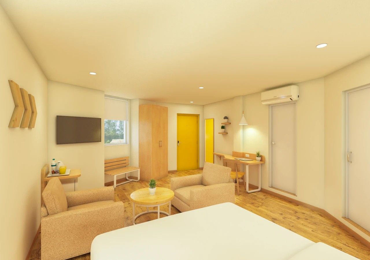 Chambre Double, 1 grand lit