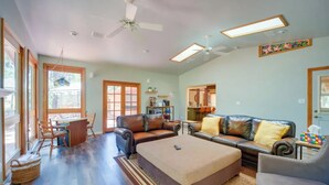 Living area - Rewind, relax, repeat—beneath the pines. (Pine)