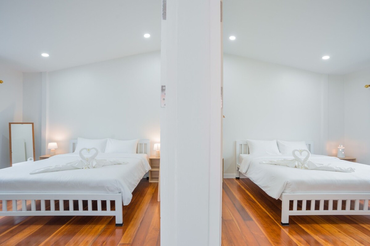 Three-Bedroom Villa | Gratis wifi, beddengoed