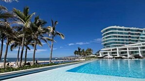 Pool - 406 Increible depa con jacuzzi priv y vista al mar (Nuevo Vallarta)