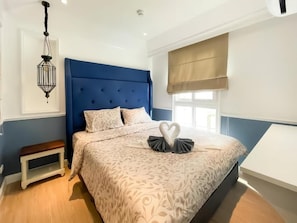 Apartemen, 1 kamar tidur, balkon, pemandangan kota
