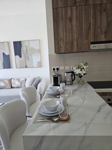 Brand-new, elegant 1-bedroom apartment with stylish interiors and luxurious