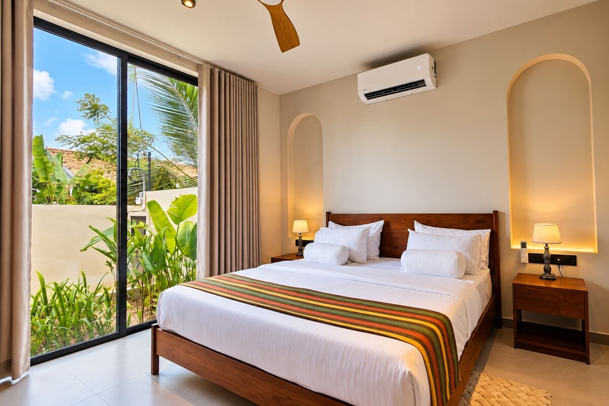 Deluxe Double Room, Balcony, Garden View | Desk, WiFi (free)