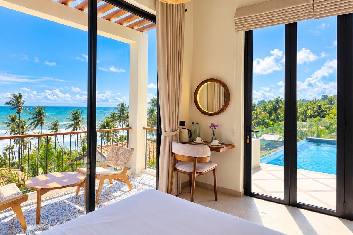 Deluxe Double Room, Ocean View | Desk, WiFi (free)