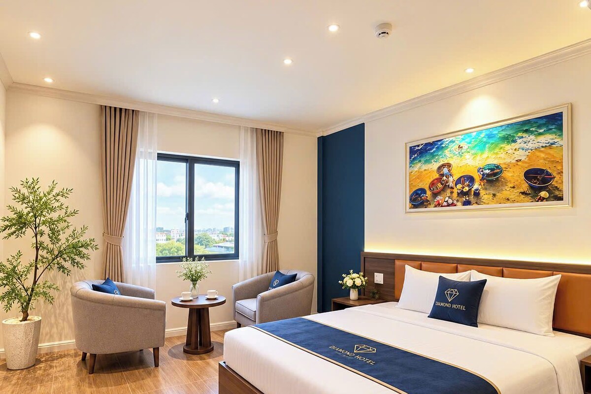 Deluxe Double Room | Desk, laptop workspace, WiFi (free)