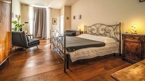Habitación, vista al jardín