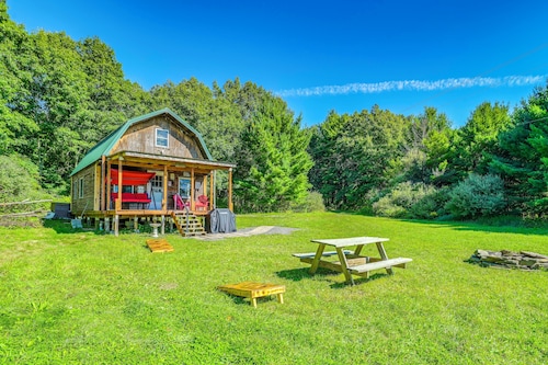 100-Acre Milan Cabin w/ Fire Pit & Shared Pond!