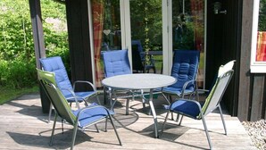 Outdoor dining - Holiday home Kristin (Extertal)