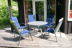 Outdoor dining - Holiday home Kristin (Extertal)