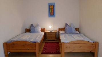 Iron/ironing board, travel crib, WiFi (free), bed sheets