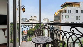 Vue depuis le balcon