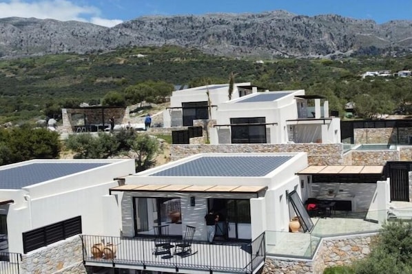 Terrace/patio - Holiday home in Plakias with swimming pool (Plakias)
