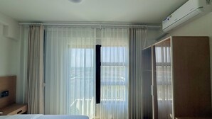 Appart'hôtel Standard, balcon, vue jardin