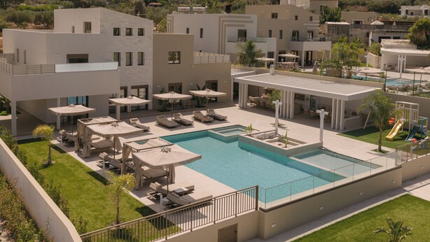Pool - Anemelia Villa, Refined Outdoors, Wellness & Play (Rethymno)
