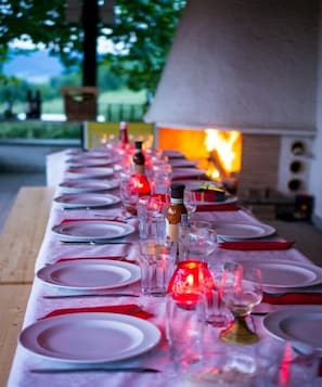 Outdoor dining - "Stutengarten Estate" (Öhningen)