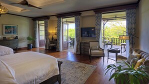 Deluxe Twin Room, Balcony, Garden View - La Cigale Estate (Anse Volbert Village)