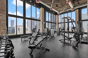 Fitness facility - 29th Floor Balcony Studio Miami Skyline Views (Miami)