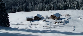 Casa rural 'Unterstrommerhof - Saltenblick' con vistas, jardín compartido y Wi-Fi