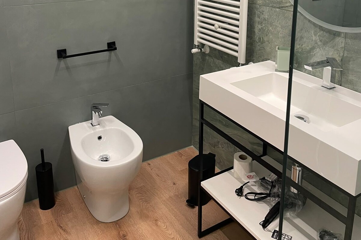 Superior-Zimmer, Balkon | Badezimmer | Dusche, Haartrockner, Hausschuhe, Handtücher