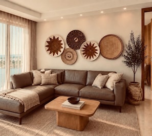Living area - Brand-New Luxury 2 BR with Stunning Marina Views in Marina Towers! (Puerto Vallarta)