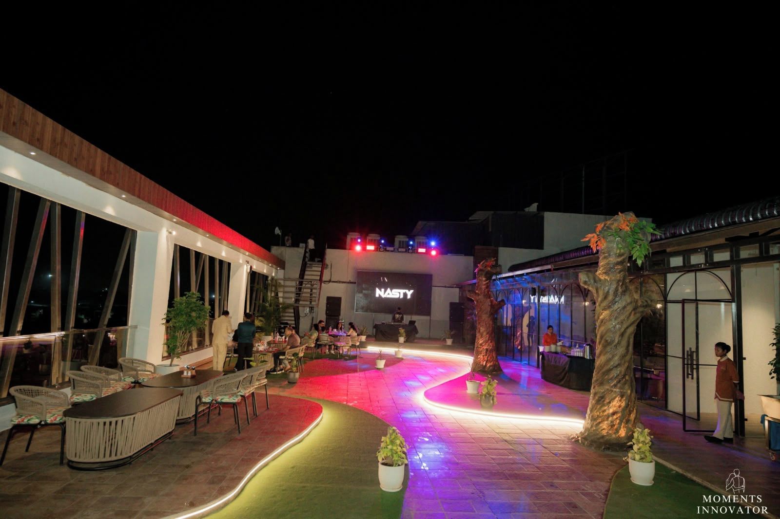 Restaurante al aire libre