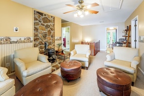 House (4 Bedrooms) | Interior - Weiss Lake Group Retreat w/ Hot Tub & Fire Pit (Cedar Bluff)