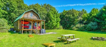 100-acre Milan Cabin w/ Fire Pit & Shared Pond!