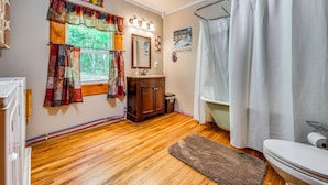 House (1 Bedroom) | Interior - 100-acre Milan Cabin w/ Fire Pit & Shared Pond! (Milan)