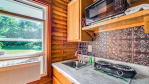 House (1 Bedroom) | Interior - 100-acre Milan Cabin w/ Fire Pit & Shared Pond! (Milan)