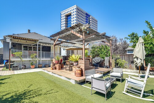 Private Deck + Yard: Downtown San Jose Home