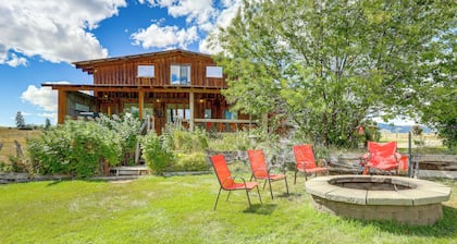 Helena Barn Home w/ Pond on 9 Private Acres
