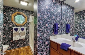 Bathroom - Skyline Cabin: Sunsets, Silence & Stunning Views (Gatlinburg)