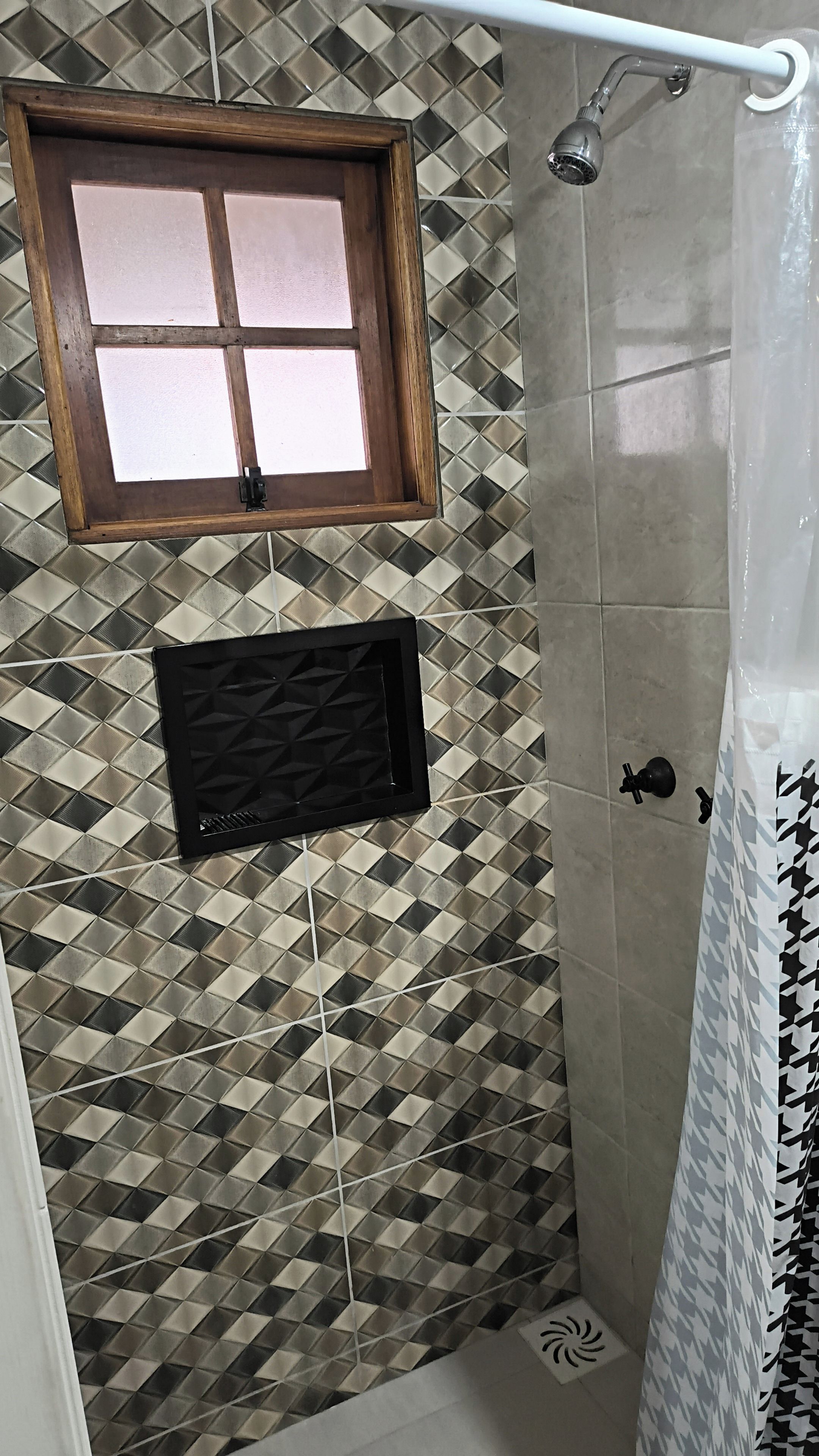 Double Room, Patio, Garden View | Bathroom