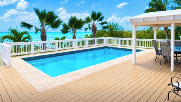 Pool - Luxury 2 bedroom Waterfront Villa Private Pool, & Spacious Deck (Frederiksted)