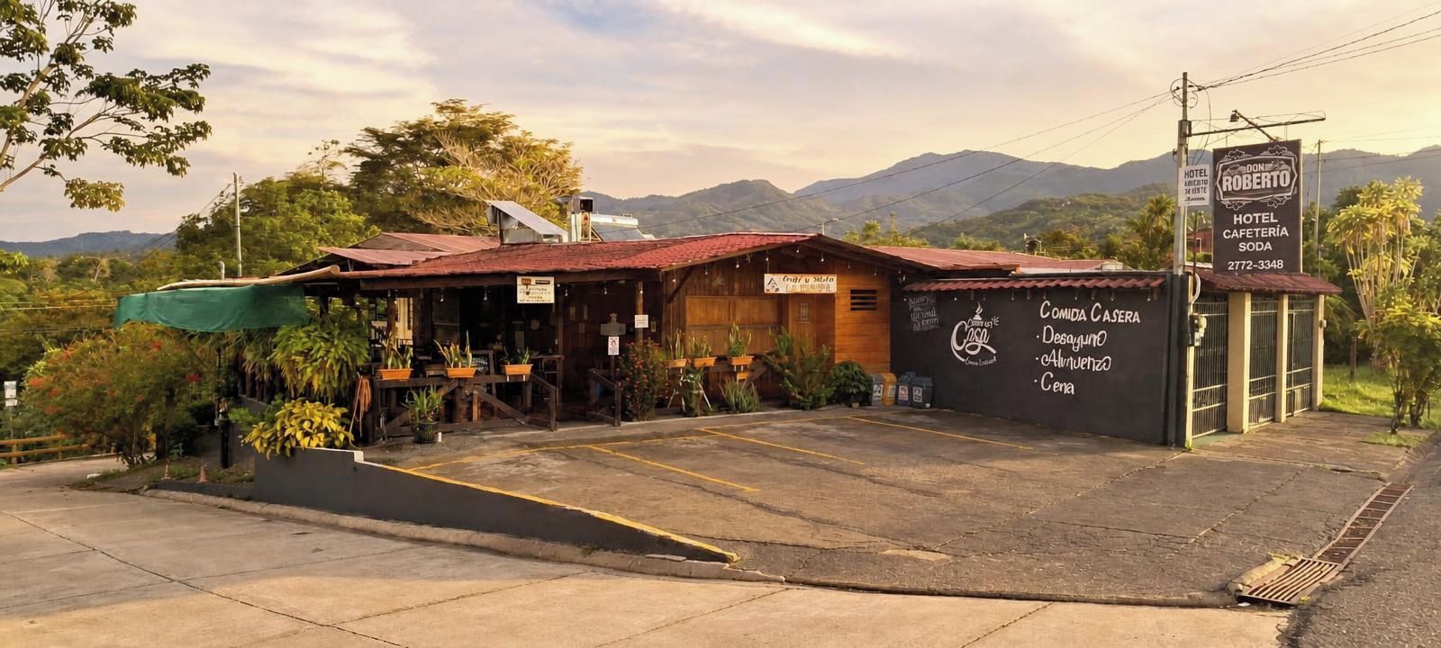Fachada del alojamiento