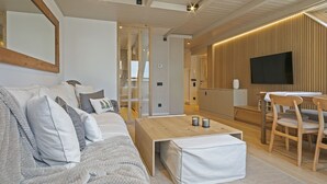 Living area - Luderna - Dúplex Val de Ruda C42 eth Pletiu (Baqueira)