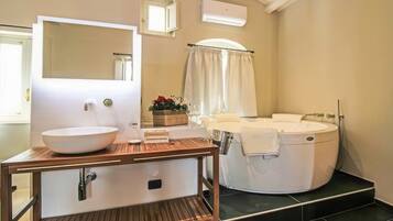 Hair dryer, towels