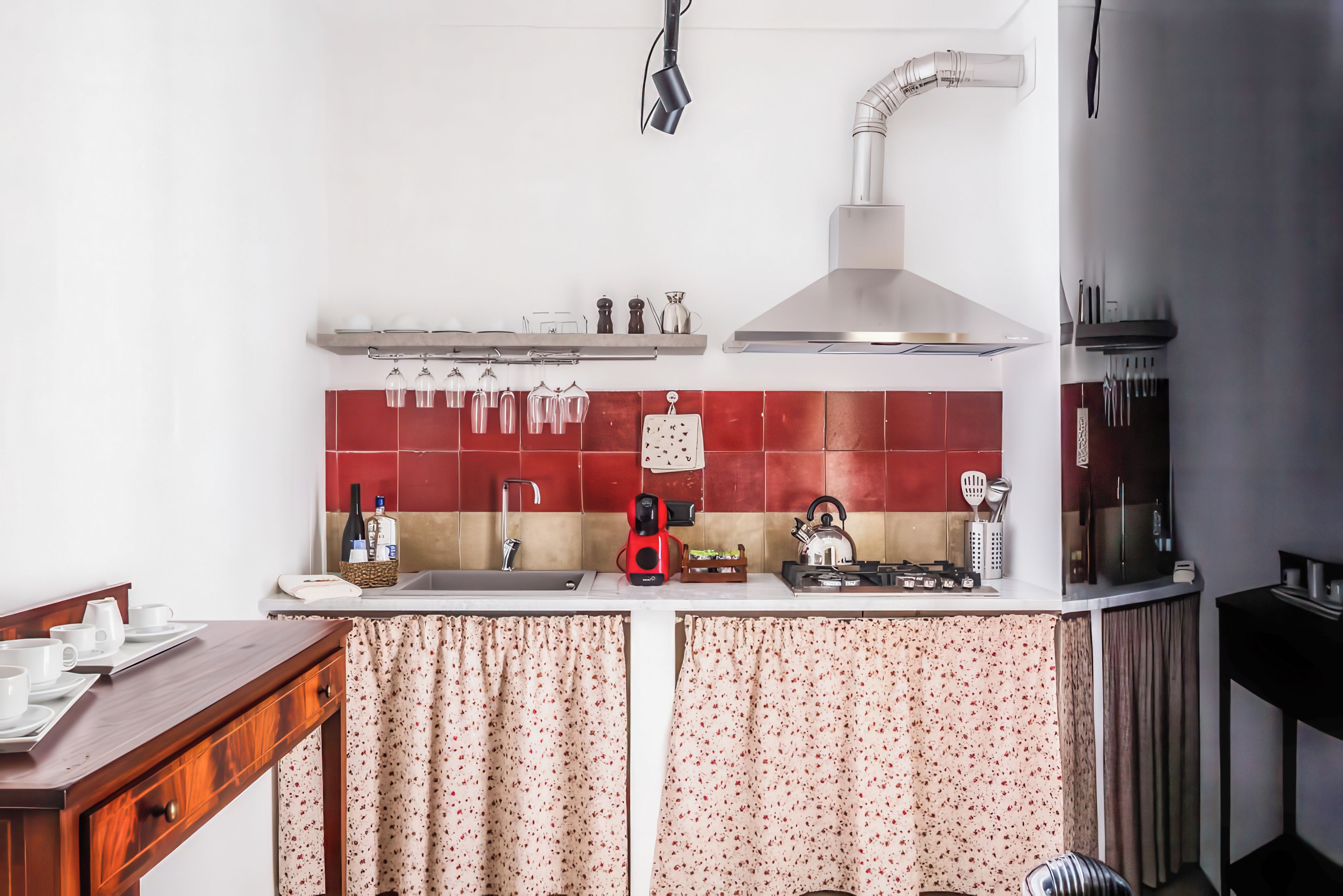 House, Balcony | Private kitchen