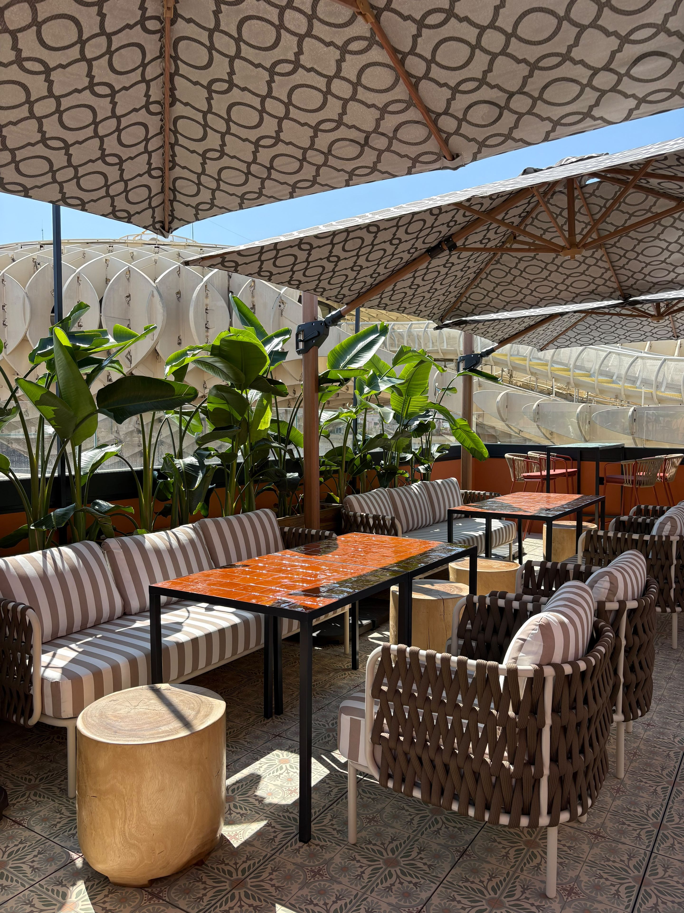 Rooftop terrace