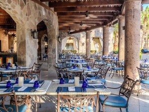 Outdoor dining - One bedroom suite at Villa Del Palma at the Islands of Loreto (Baja California Sur)