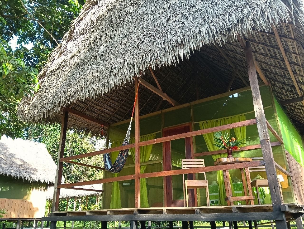Standard Bungalow, Balcony, River View | Outdoor dining