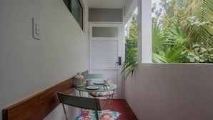 Comfort Apartment, Balcony, Garden View | Outdoor dining - Casa Bene  (Isla Mujeres)