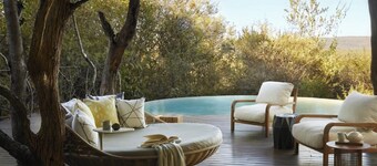 Luxury Safari Lodge with Private Pools, Spa & Breathtaking Bush Views