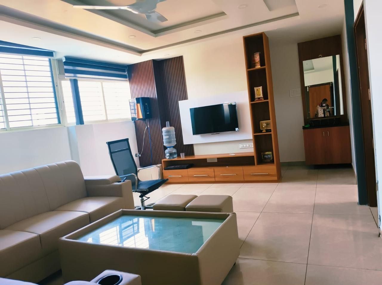 Deluxe-Zimmer, Stadtblick | Wohnbereich