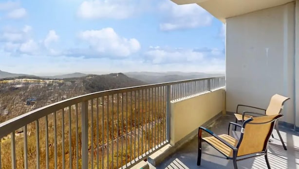 Property grounds - Views for Miles 2 Bedroom 7th Floor Condo with Pool and Hot Tub Access (Sugar Mountain)