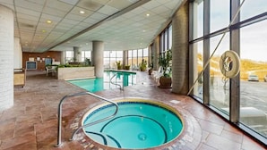 Pool - Views for Miles 2 Bedroom 7th Floor Condo with Pool and Hot Tub Access (Sugar Mountain)