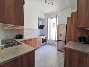 Private kitchen - Scandinavian-style apartment in the heart of Nice (Médecin)