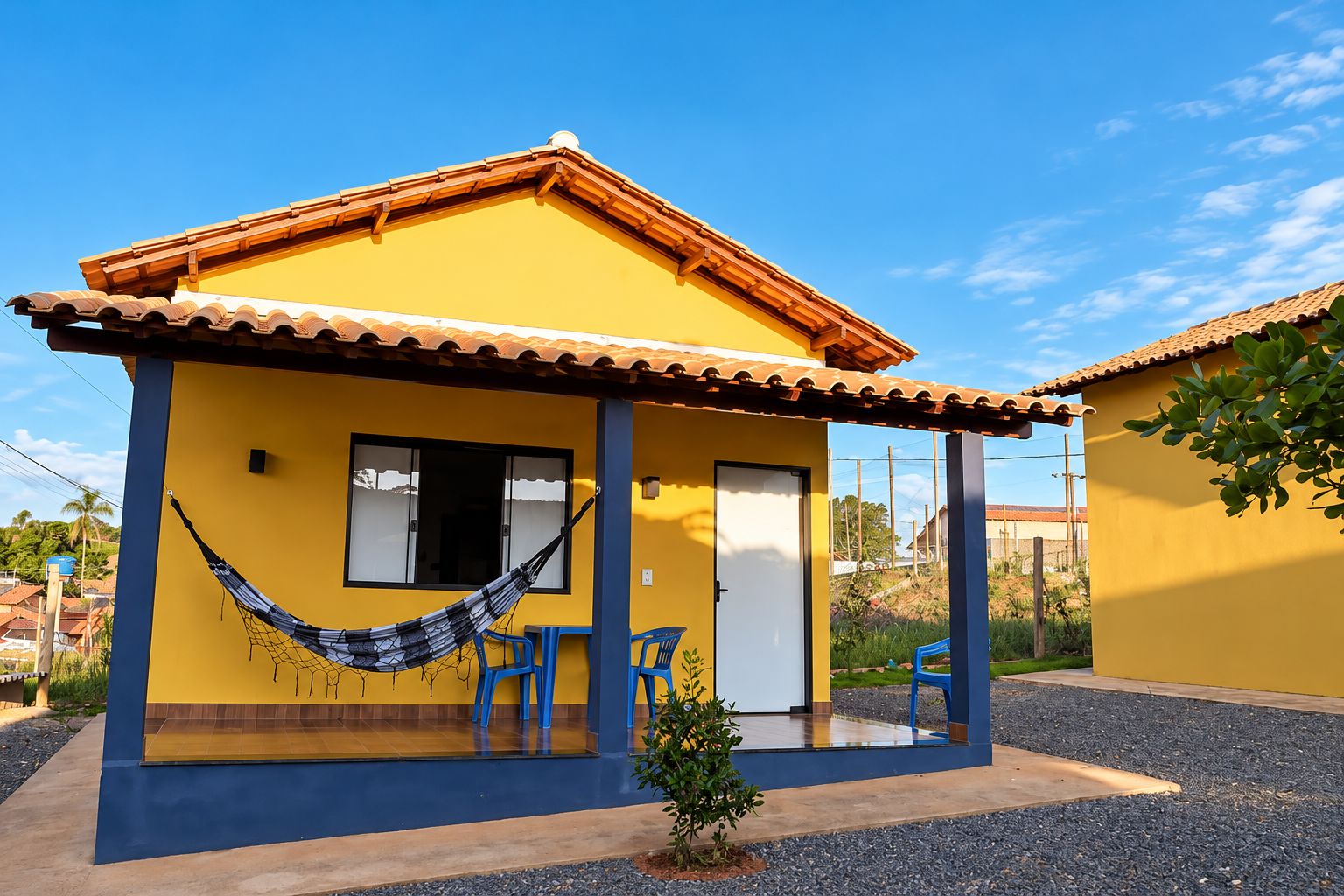 Fachada da propriedade
